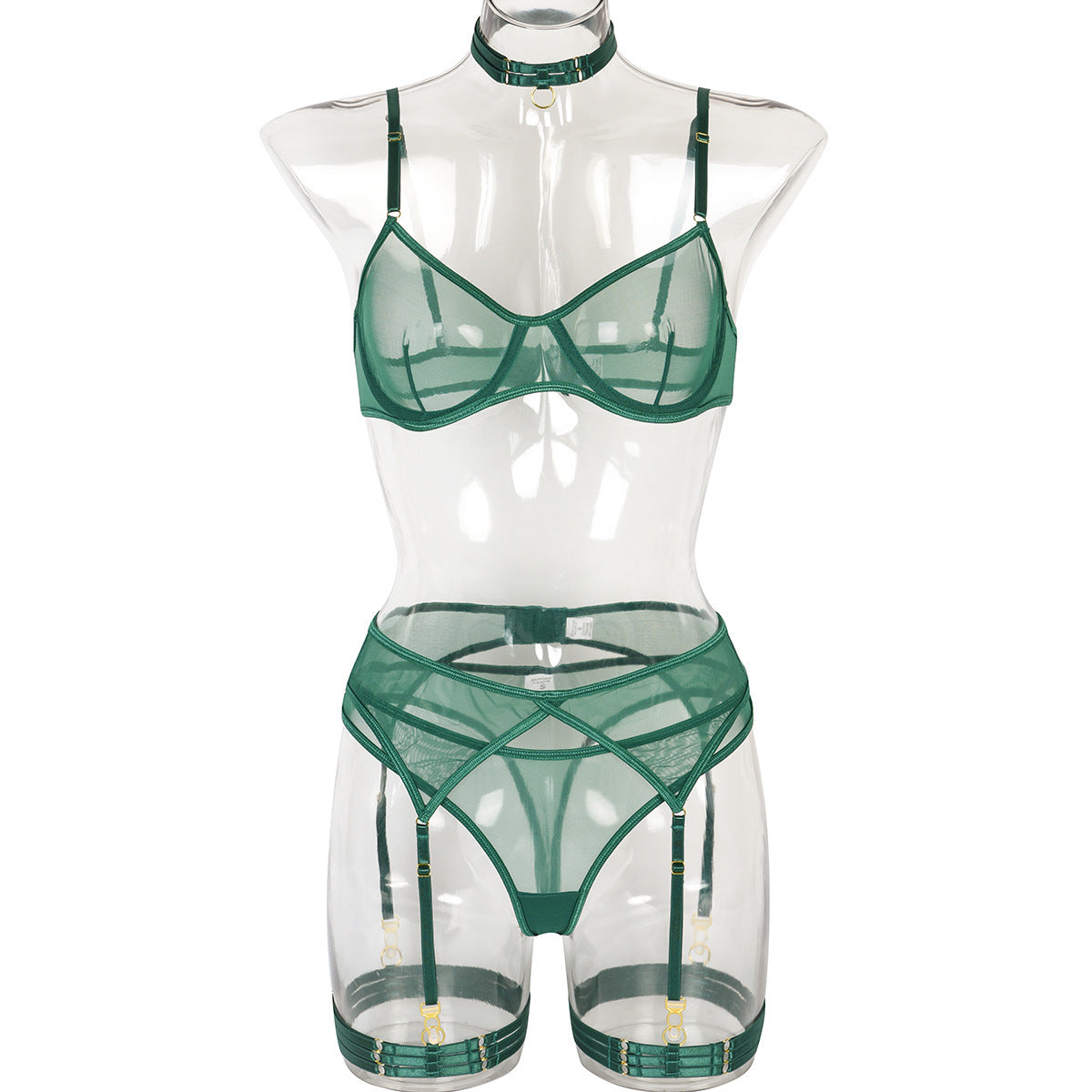 European And American Style Sexy Underwear Suit Mesh High Quality Underwear
