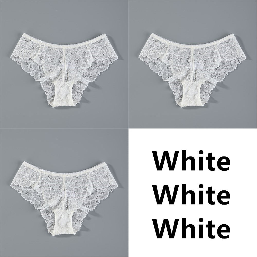 Transparent Sexy Seamless Briefs Mesh Ladies