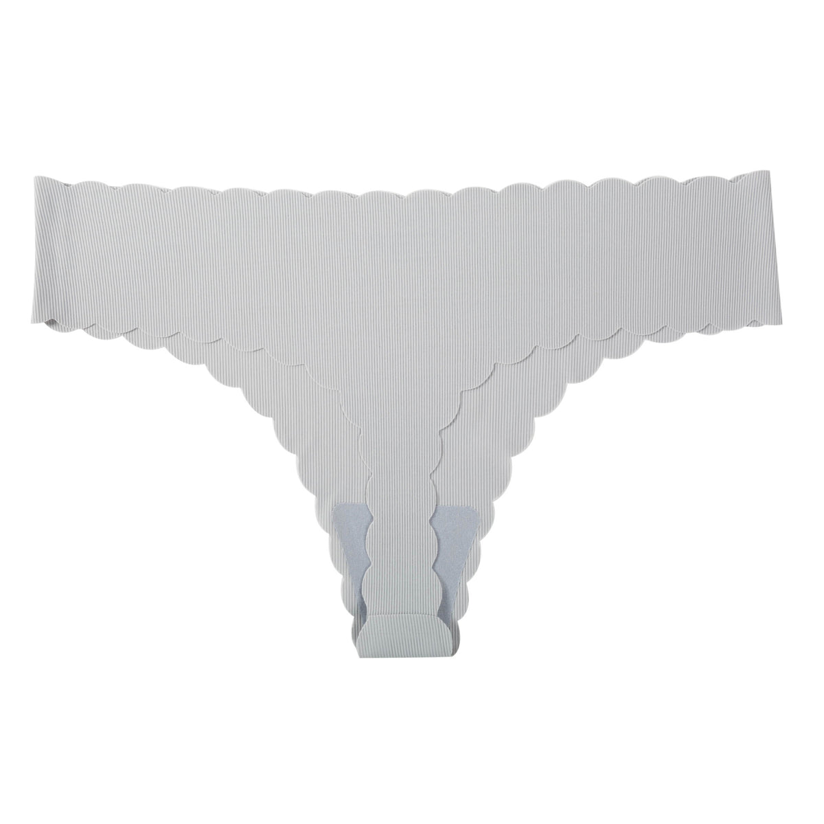 Ice Silk Seamless Wavy Edge T-back Female Plus Size