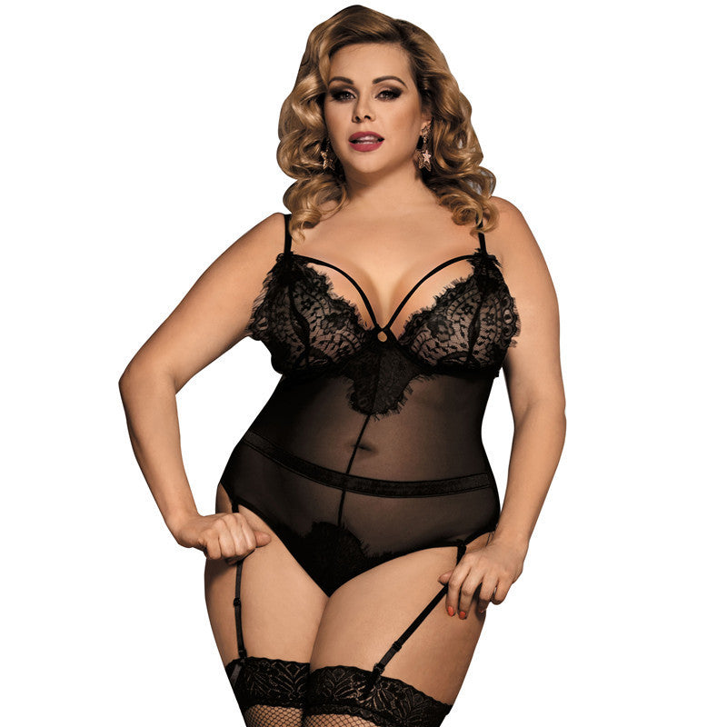 Garter lace sexy pajamas