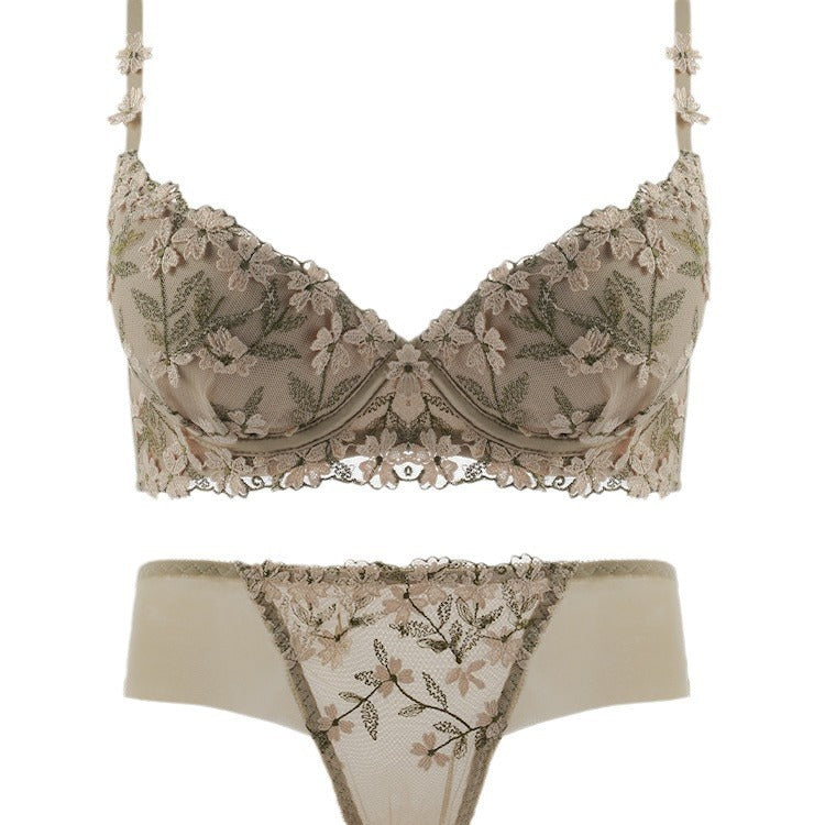 Fashion French Embroidery Lace Underwear For Women