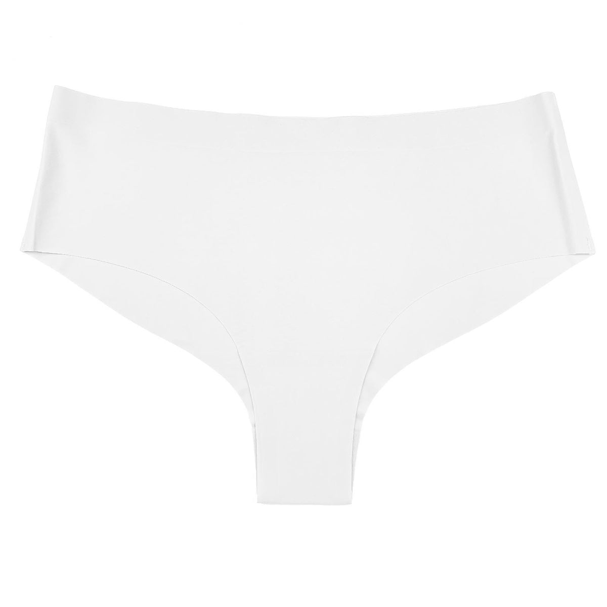 Ice Silk Traceless Mid Waist Briefs Sexy And Breathable Thin