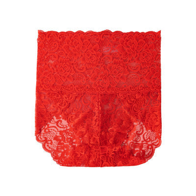 High waist sexy transparent briefs