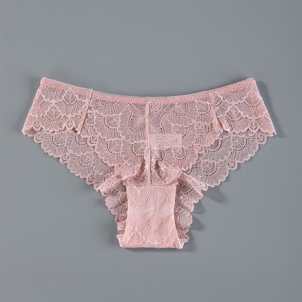 Transparent Sexy Seamless Briefs Mesh Ladies