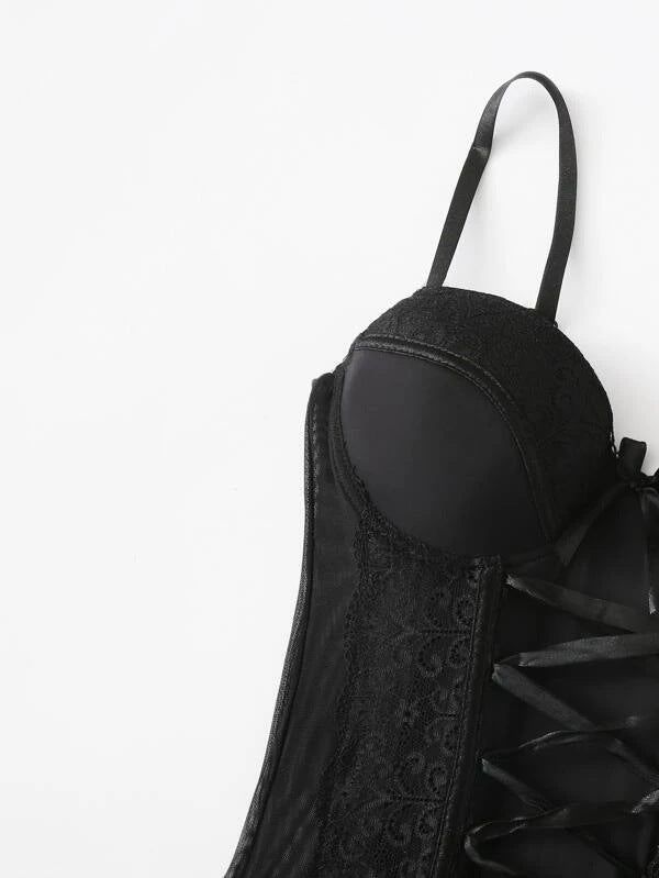 Sexy Lingerie Nightclub Sexy  File Underwire Gather Uniform Suit