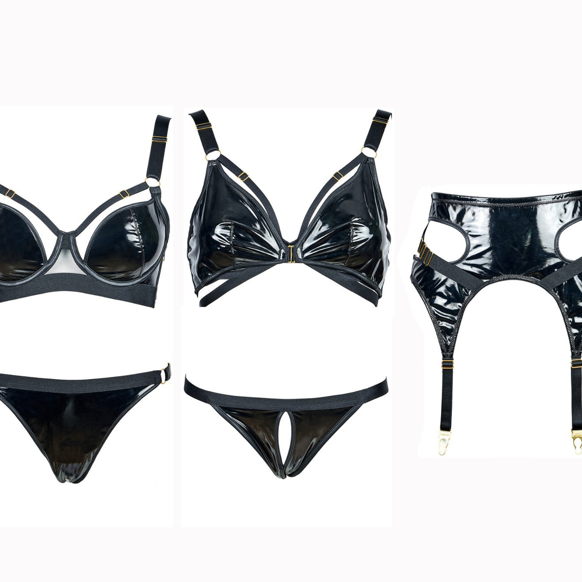 FQ2812 Series Micro Elastic Underwear Garter Combination