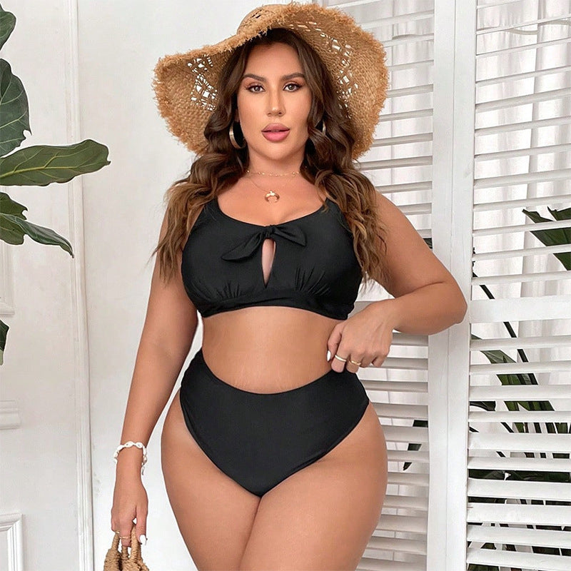 Women's Hollow Bikini Swimsuit Triangle