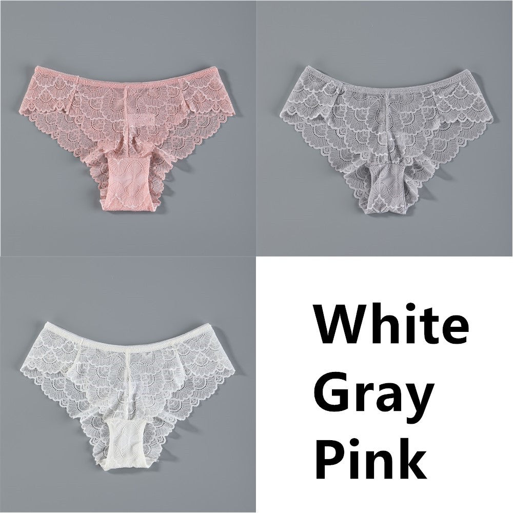 Transparent Sexy Seamless Briefs Mesh Ladies