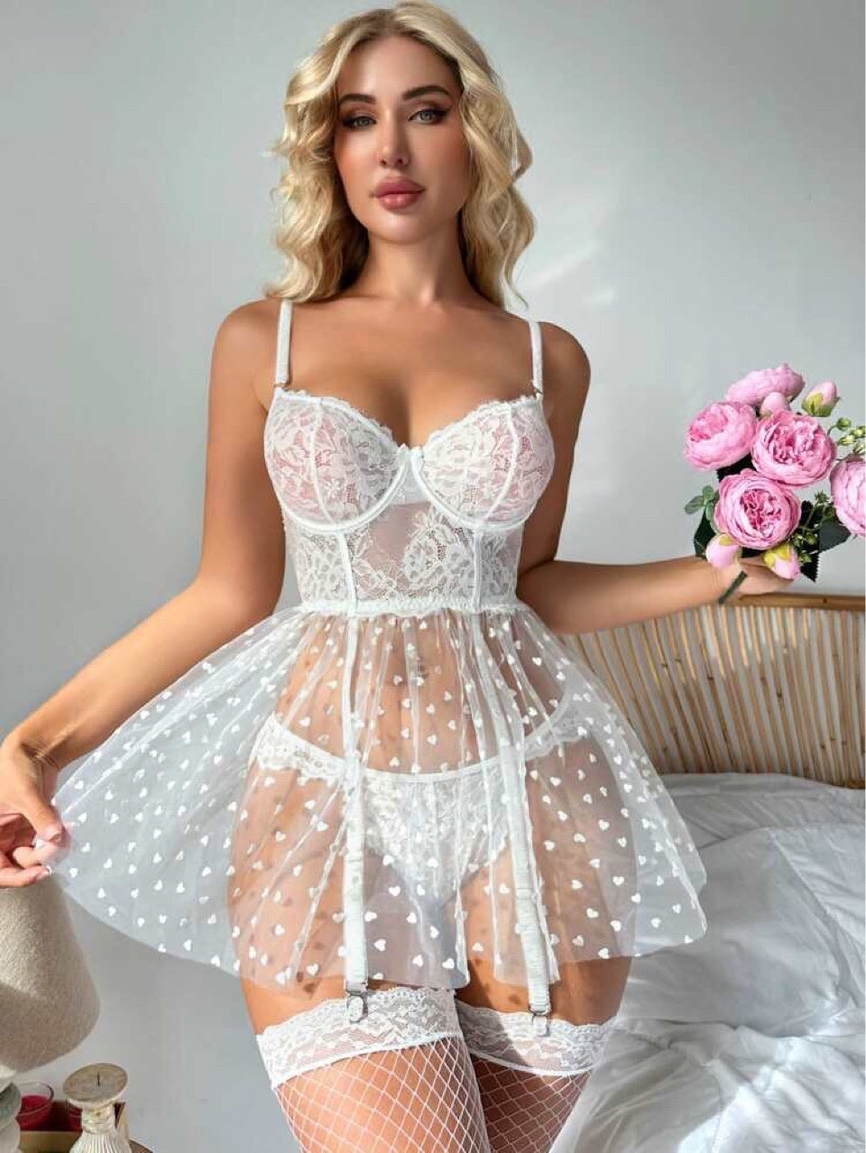 Women's Fashion Uniform Suit Lace