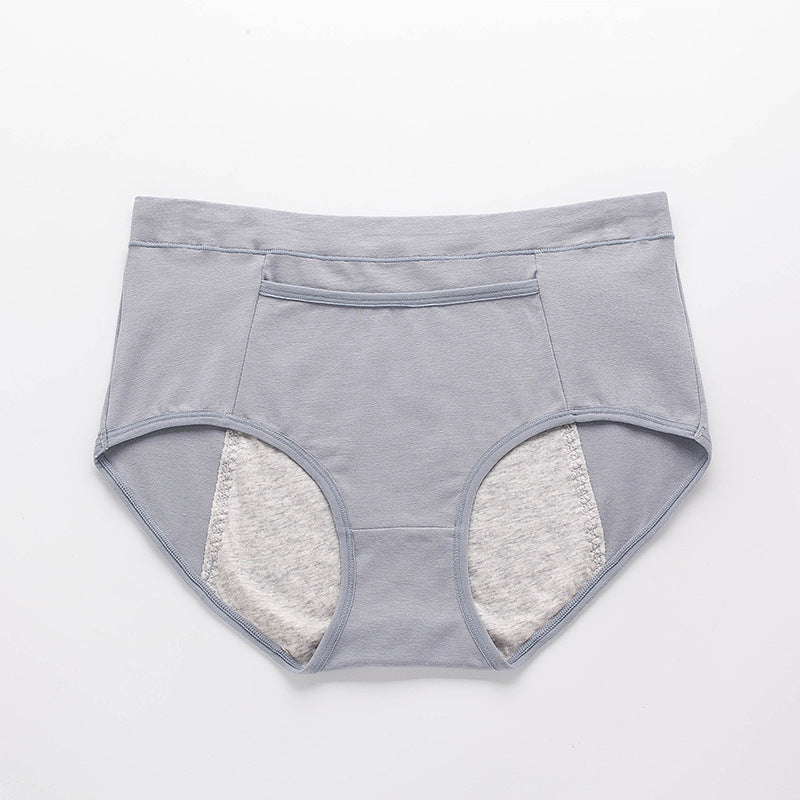 Pure Cotton Plus Size Physiological Women's Menstrual Underwear