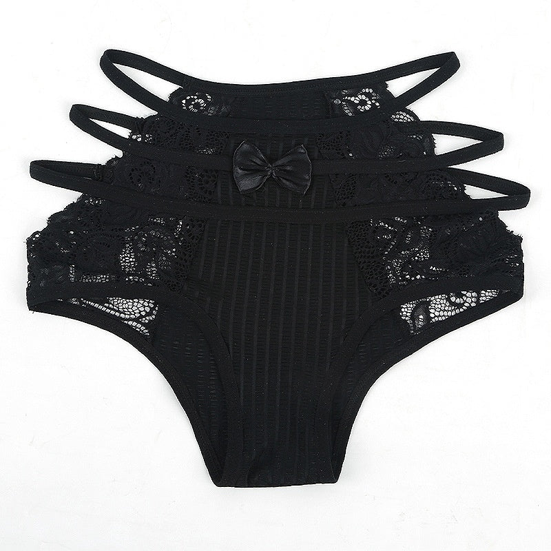 Women's Lace Breathable High Waist Belly Contracting Fashion Best-seller Briefs