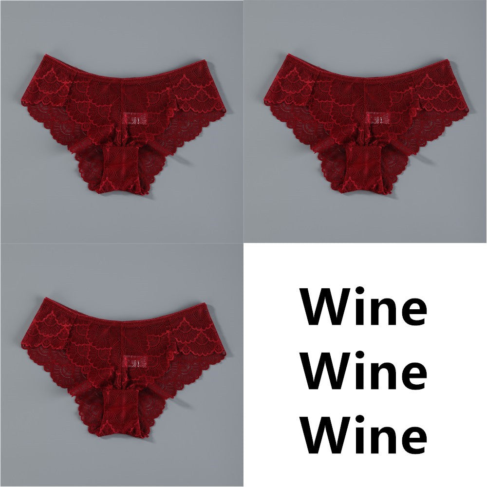 Transparent Sexy Seamless Briefs Mesh Ladies