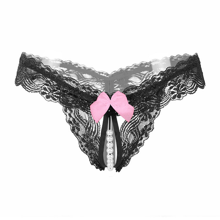 Sexy Pearl Thong High Elastic