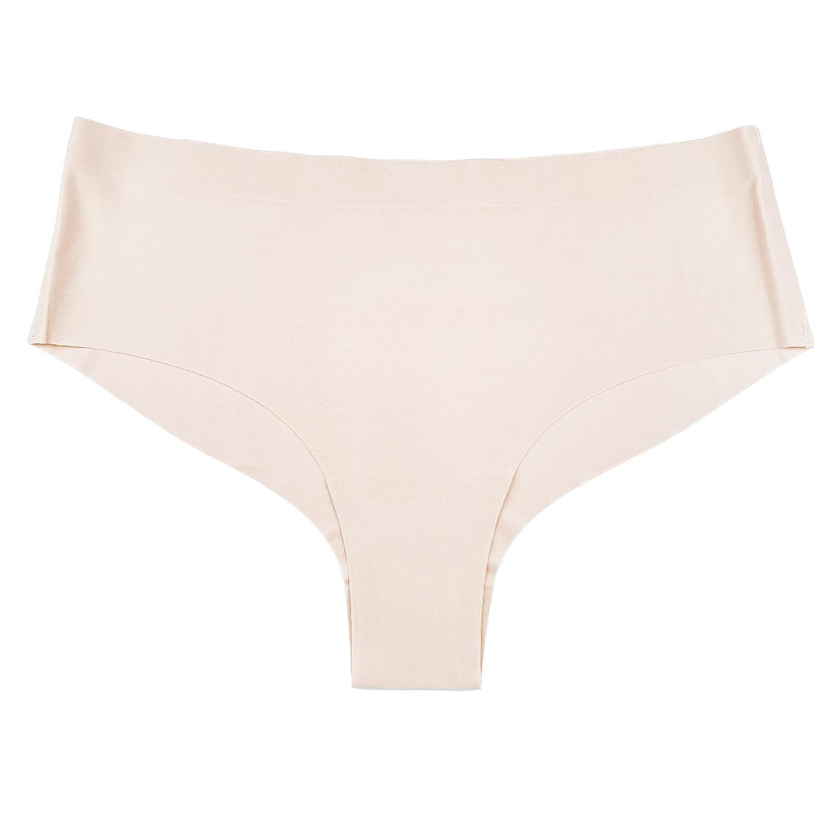 Ice Silk Traceless Mid Waist Briefs Sexy And Breathable Thin