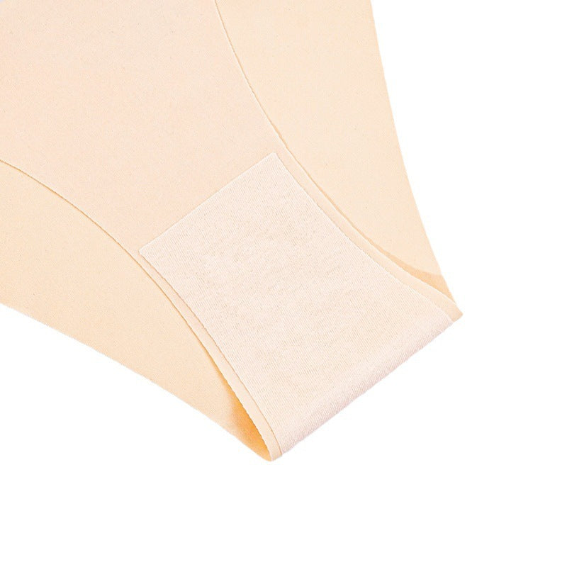 Pure Desire Low Waist Ice Silk Seamless Panties Women's Half Sheath Bikini Sexy Strip Grinding