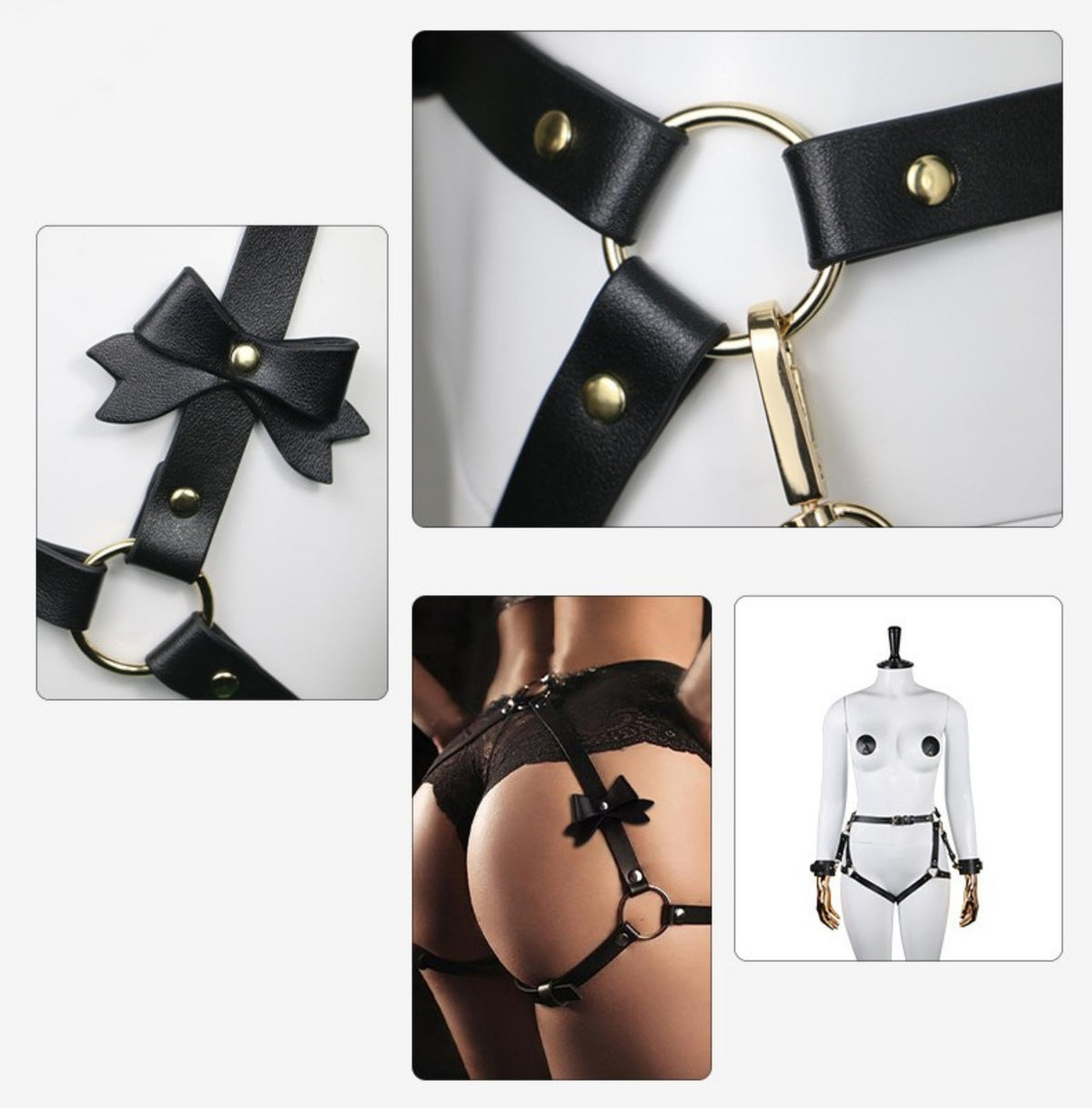 Women's Bound Bow Underwear Set