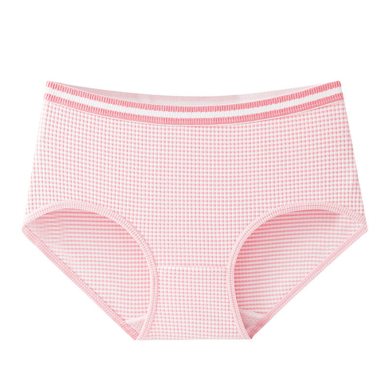 Warm Boxer Women's Mid-waist Warm Velvet Underwear Silk Protein Breathable Hole