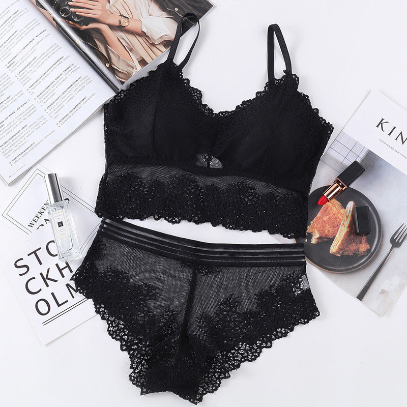 Sexy Tube Top Bottoming Underwear Lace Underwear Women's Suit