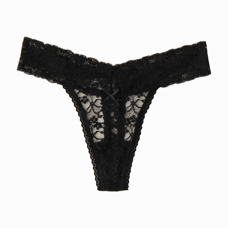 Non-marking Low-rise Transparent Ladies Thong