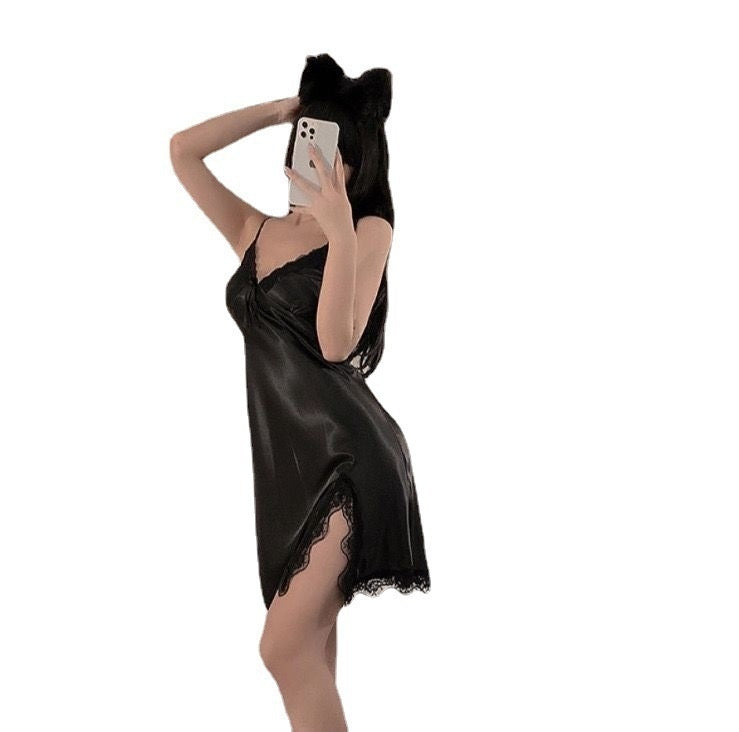 Spring And Summer New Private Lace Sexy Pajamas For Women