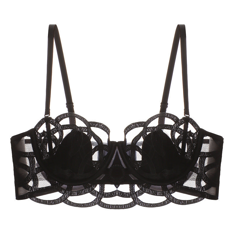 Women's Underwear Big Chest Small Push-up Thin