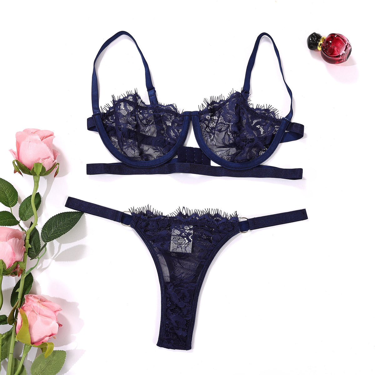 Women's Multi-color Underwear Suit