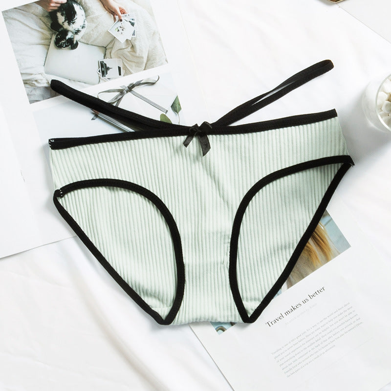 New Cotton Low Waist Breathable Women's Underwear