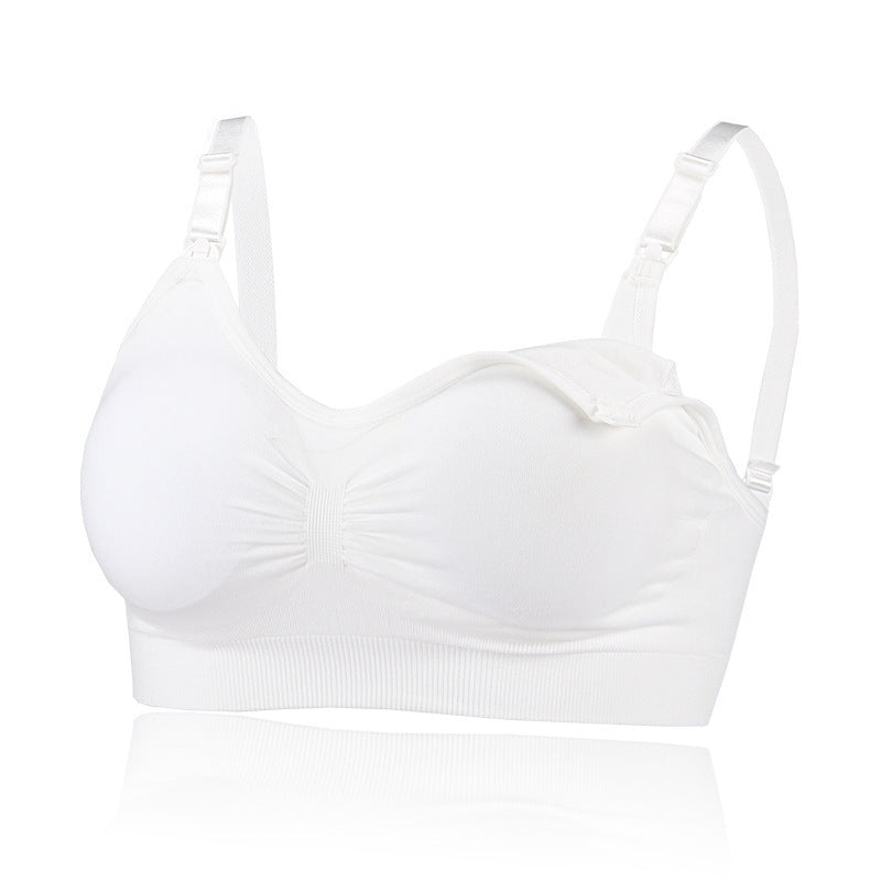 Seamless Nursing Bra Maternity Underwear Postpartum Breast Milk
