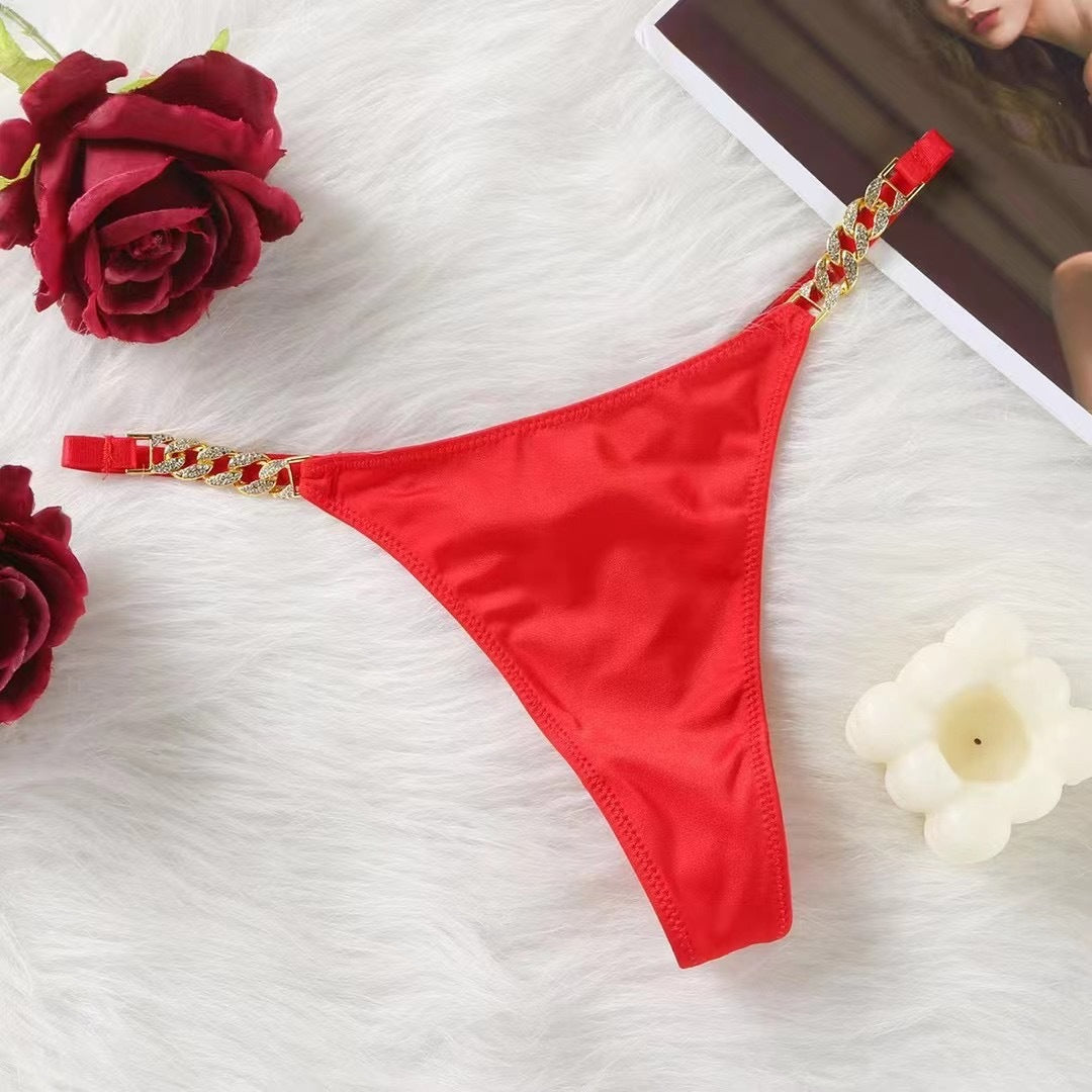 Thongs Panties Hollow Out Attractive Victoria Underwear