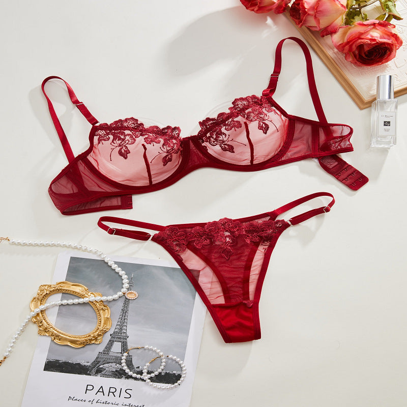 Women's Lace Suit Purple Bra