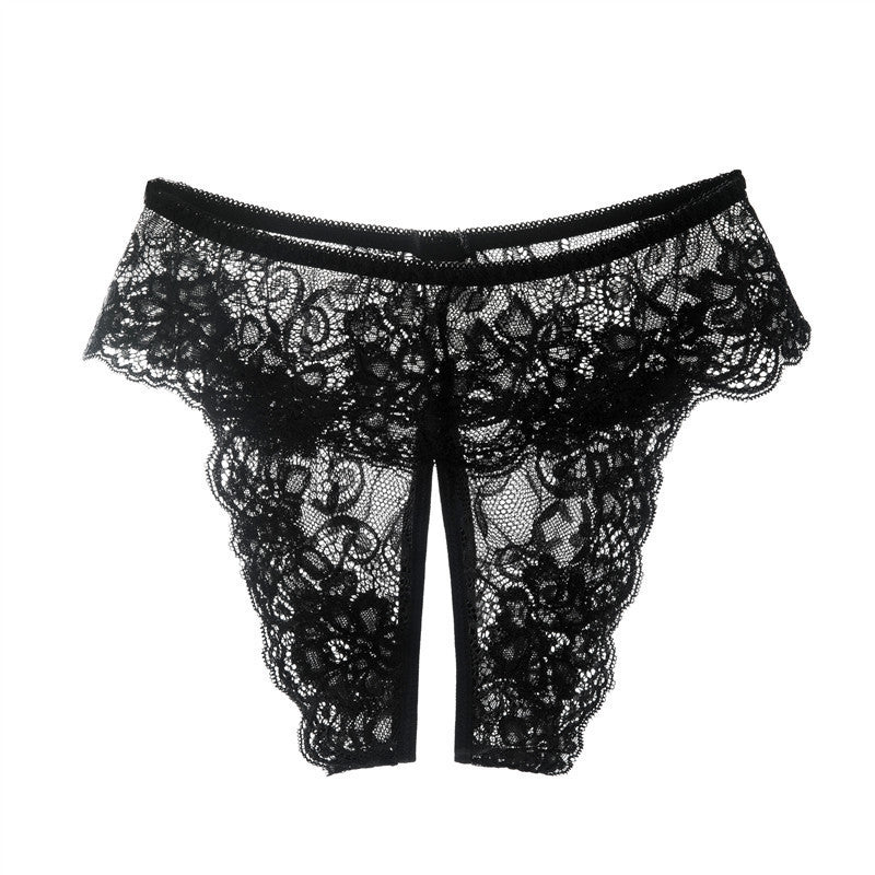 Nylon sexy plus size lace fat MM ladies briefs