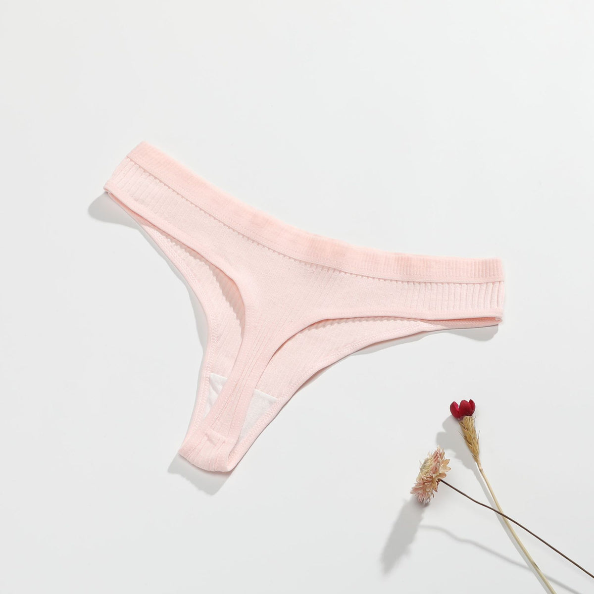 Pure Cotton Sexy T-back Comfortable Breathable T Shape Underwear Simple
