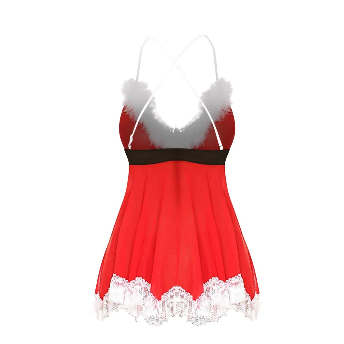 Sling Short Sheer Mesh Pajamas