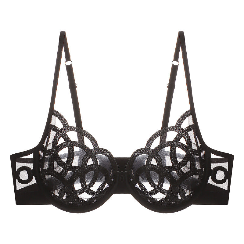 Women's Underwear Big Chest Small Push-up Thin