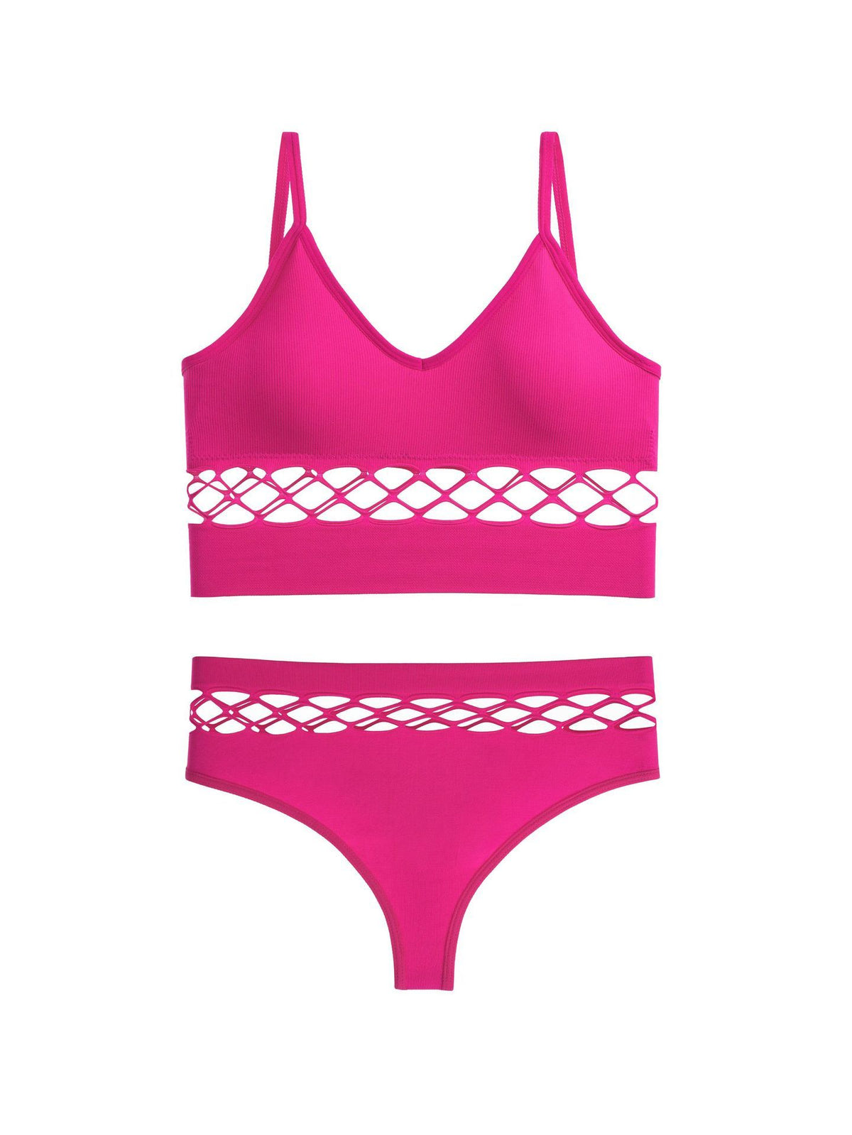 Women's Hollow Underwear Suit