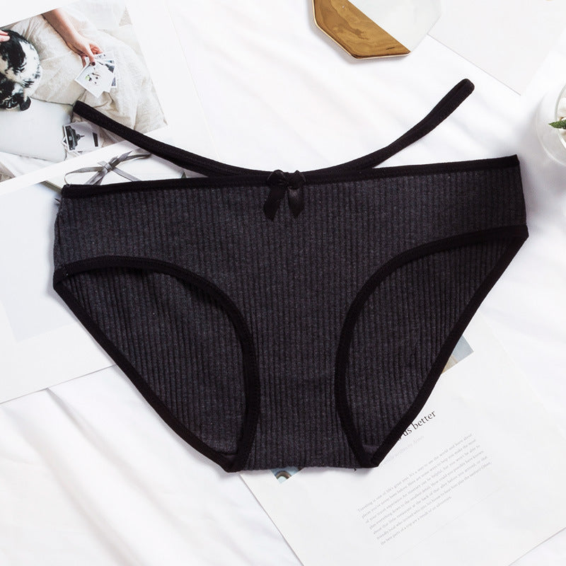 New Cotton Low Waist Breathable Women's Underwear